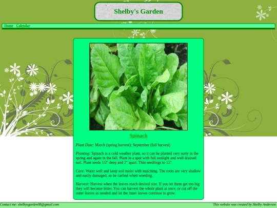 spinach screenshot
