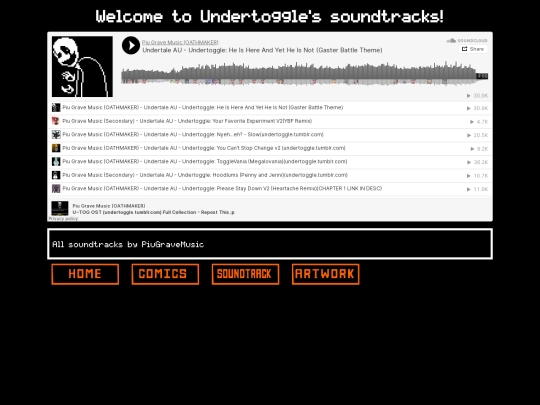soundtrack screenshot