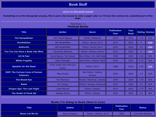 bookstuff screenshot