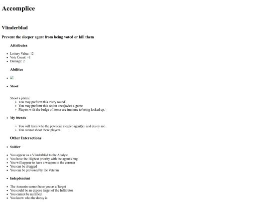 Projects/Sleeper Agent/Accomplice screenshot