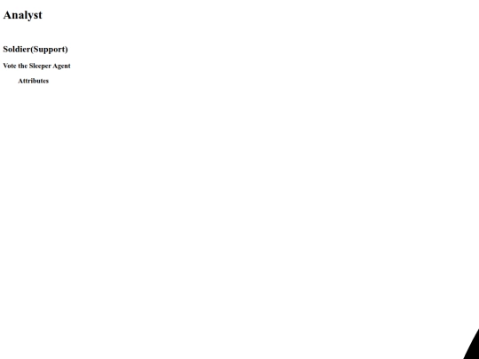 Projects/Sleeper Agent/Analyst screenshot