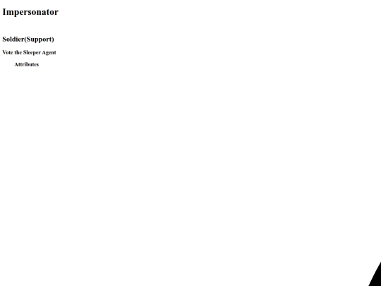 Projects/Sleeper Agent/Impersonator screenshot