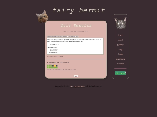 quizzes screenshot