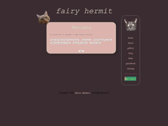 recipes screenshot