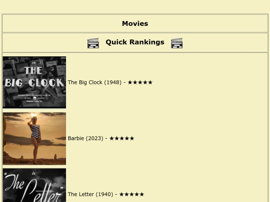 recs screenshot