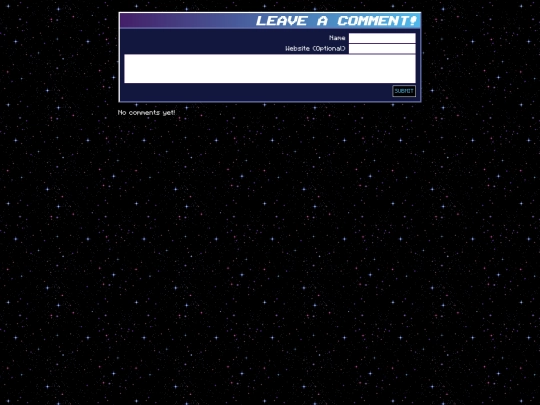guestbook screenshot