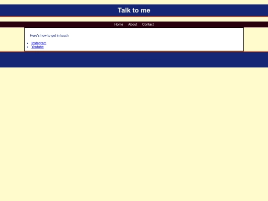 Contact screenshot