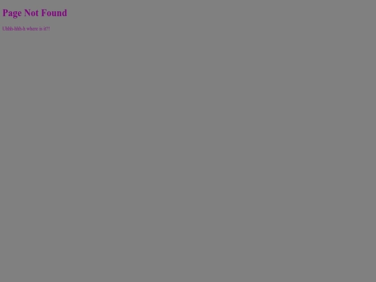 not_found screenshot