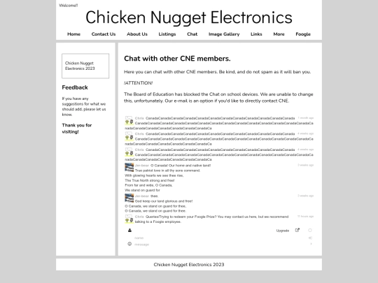 chat screenshot