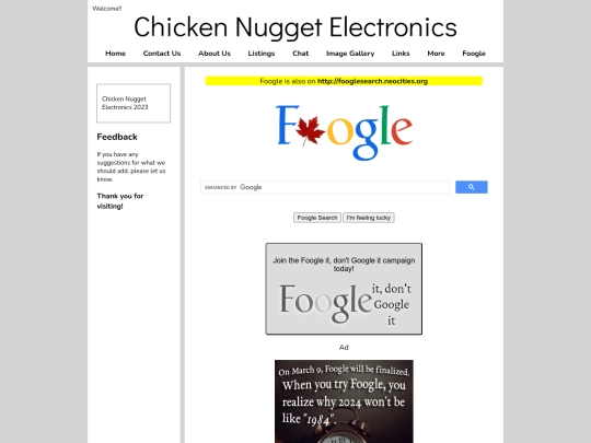 foogle screenshot