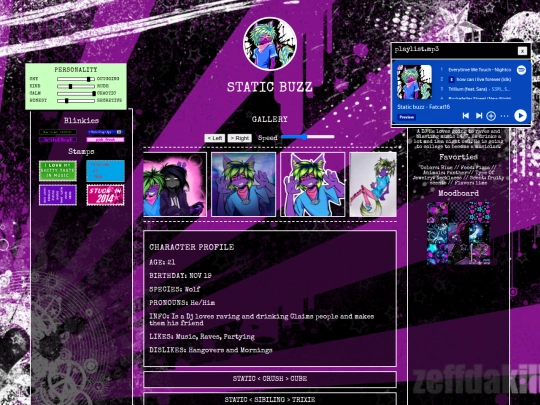 Static screenshot