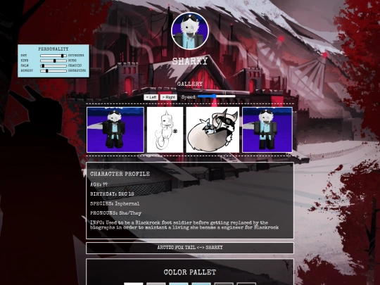 sharky screenshot