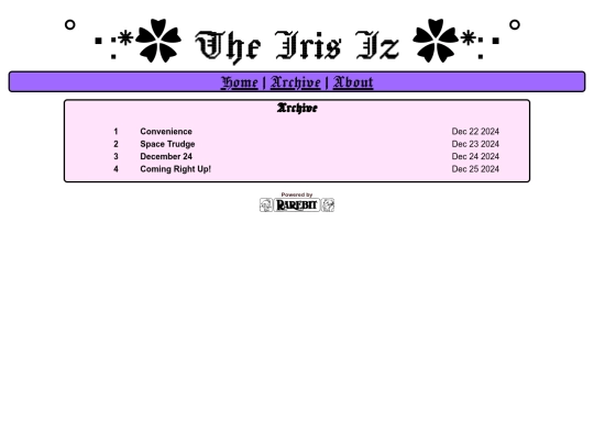 archive screenshot