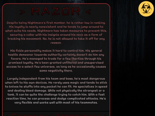 razor screenshot
