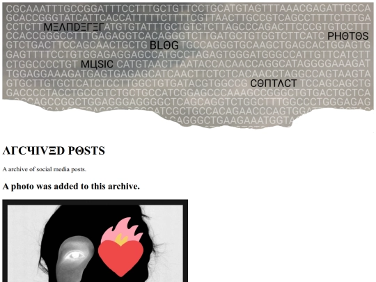 blog screenshot