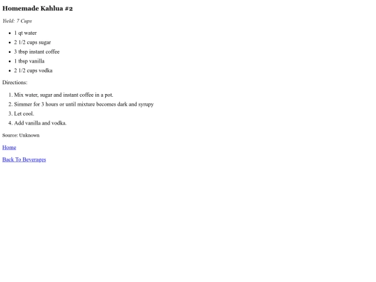 beverages/HomemadKahlua2 screenshot