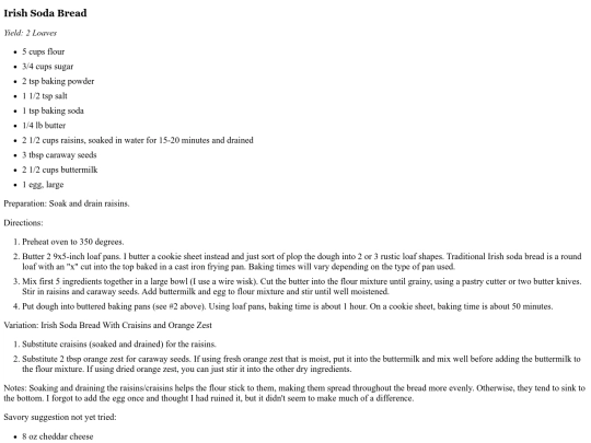 breads/IrishSodaBread screenshot
