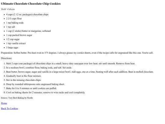 cookies/UltimateChocolateChipCookies screenshot