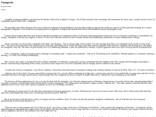 docs/Vinaigrettes screenshot