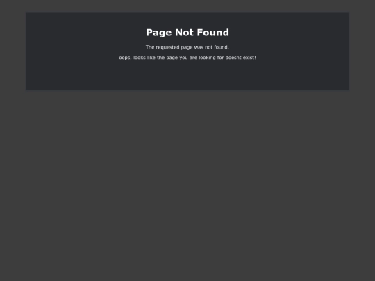 not_found screenshot