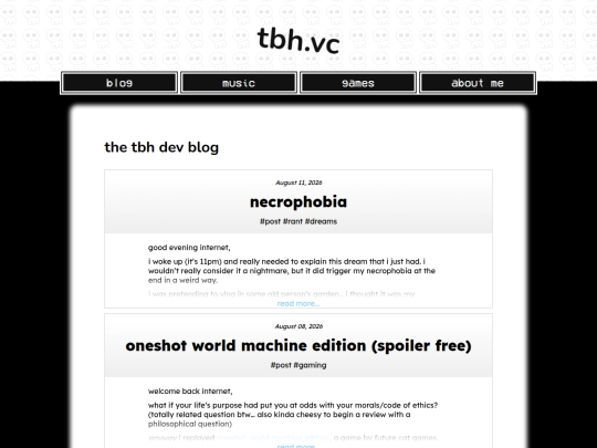 blog screenshot