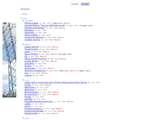 archive screenshot