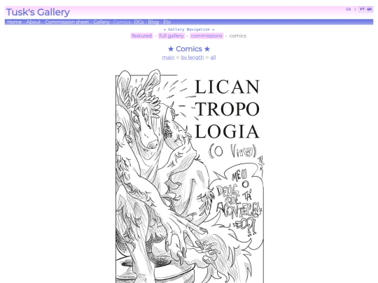 comics/licantropologia screenshot