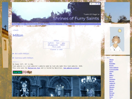 ocs/milton screenshot
