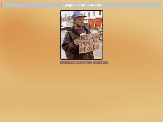 5 paginas. dos versiones/nuevos-pobres screenshot