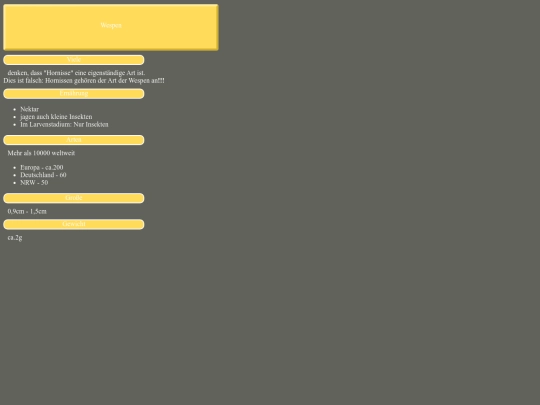 wespen screenshot