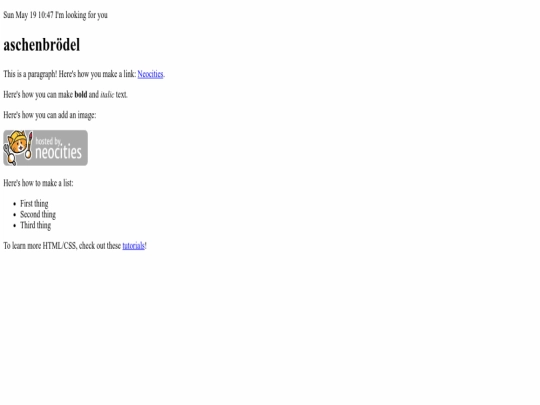index screenshot