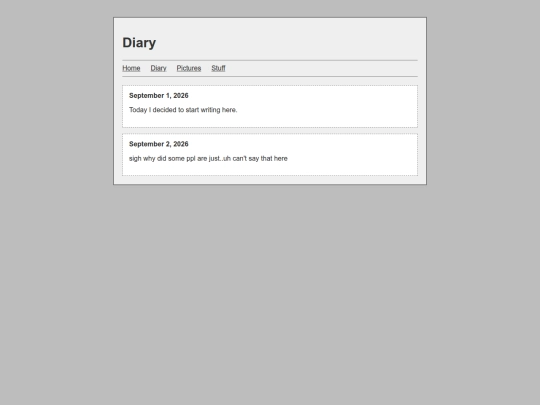 Bunnygirl /Diary  screenshot