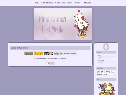 links screenshot