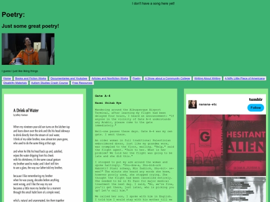 poetry screenshot