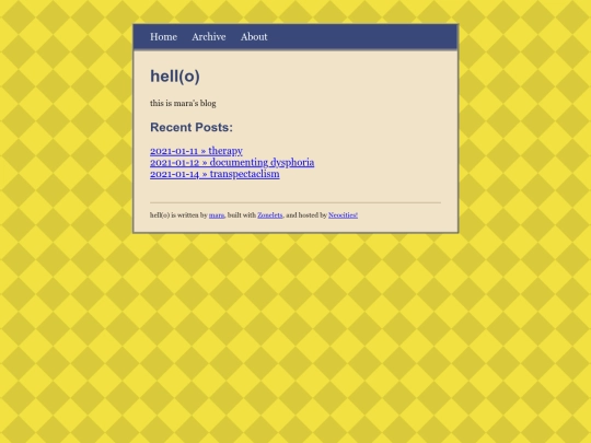 index screenshot