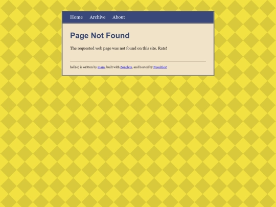 not_found screenshot