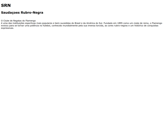 Exercicios de Prova HTML 01/ParagrafoeTitulo screenshot