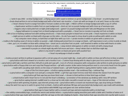 footer screenshot