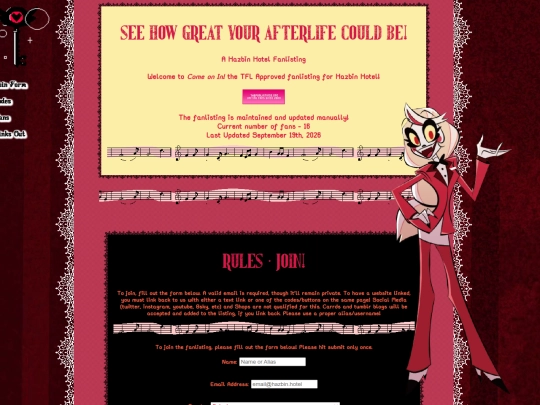 hazbin/hazbinfanlisting screenshot