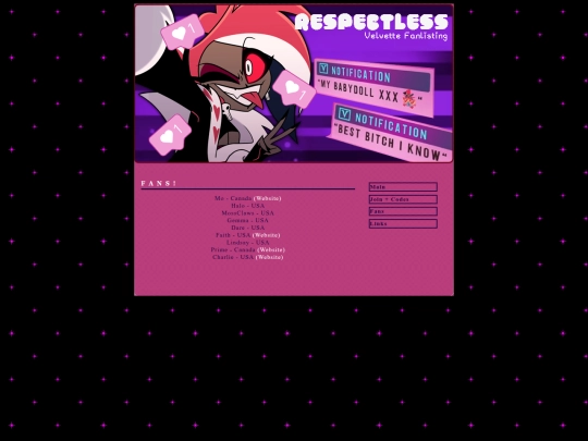 respectless/fans screenshot