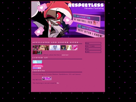respectless/links screenshot