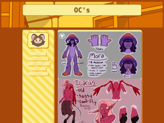 OCs screenshot