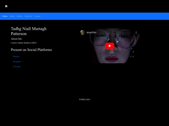 showreel screenshot