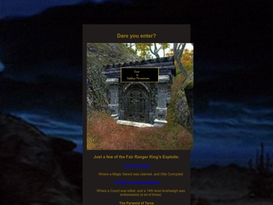 Adventures screenshot