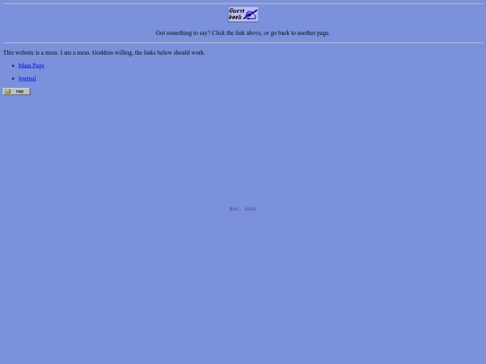 GuestBook screenshot