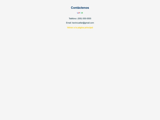 contactenos screenshot