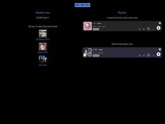 music screenshot