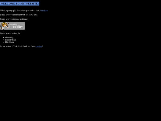 sitemap screenshot