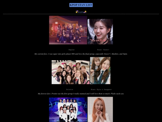 stanlist screenshot