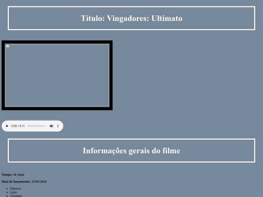 FilmeVingadores screenshot